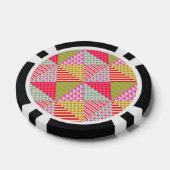 Kleurrijke Patchwork Pokerfiches Poker Chips (Enkel)