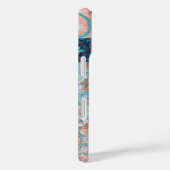 Kleurrijke Patchwork Quilt Art iPhone Case (Achterkant / Rechts)