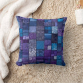 Kleurrijke Patchwork Quilt Art Square Sierkussen (Deken)