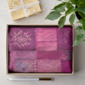 Kleurrijke Patchwork Quilt Art Tissue Papier (Geschenk)