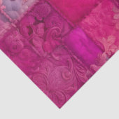 Kleurrijke Patchwork Quilt Art Tissue Papier (Detail)