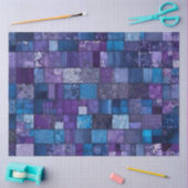 Kleurrijke Patchwork Quilt Art Tissue Papier (Craft)