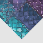 Kleurrijke Patchwork Quilt Art Tissue Papier (Detail)