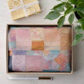 Kleurrijke Patchwork Quilt Art Tissue Papier (Geschenk)
