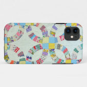 Kleurrijke patchwork quilt Case-Mate iPhone case (Achterkant (horizontaal))