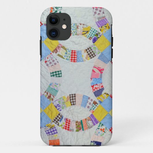 Kleurrijke patchwork quilt Case-Mate iPhone case (Achterkant)