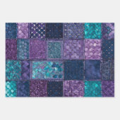Kleurrijke Patchwork Quilt Wrapping Paper Sheets (Voorkant 2)