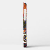 Kleurrijke Patchwork Tegel: Majolica Pottery Style Case-Mate iPhone Case (Achterkant / Links)