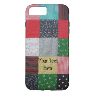 kleurrijke  patchwork-vierkantsstructuur Case-Mate iPhone case