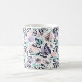 Kleurrijke patelvlinders koffiemok (Center)