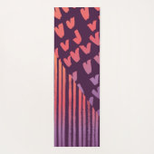 kleurrijke patronen, aangepast yogamat (Achterkant)