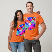 Kleurrijke Patroon Magic T-shirt (Unisex)