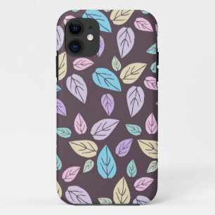 kleurrijke patroonbladeren Case-Mate iPhone case