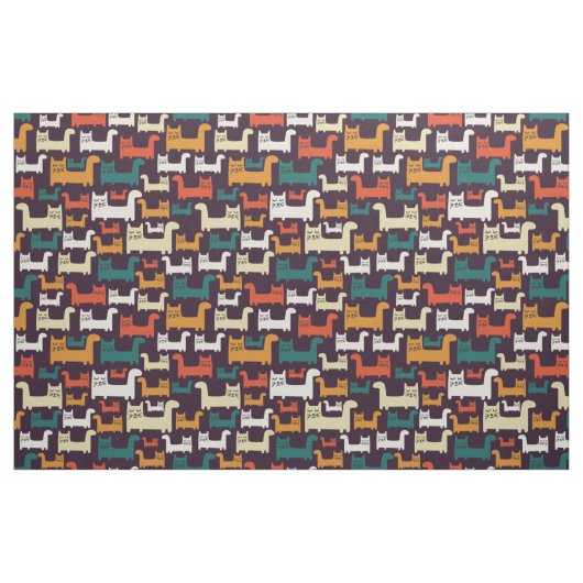Kleurrijke patroonstructuur stof (Fat Quarter)