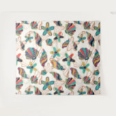 Kleurrijke patroontapijten wandkleed (Voorkant (horizontaal))