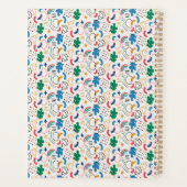 Kleurrijke Pattern Spiral Planner Notitieboek (Achterkant)