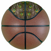 Kleurrijke pauw basketbal (Rechts)