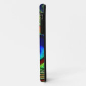 Kleurrijke Pauwveerprint Case-Mate iPhone Case (Achterkant/links)