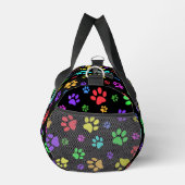 Kleurrijke Paw Prints Design Duffel Bag Plunjezak (Rechts)