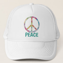 Kleurrijke Peace Symbol Design Pet