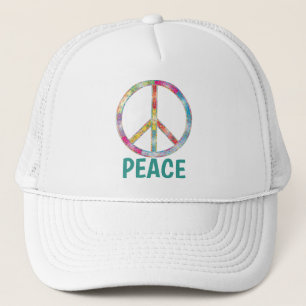 Kleurrijke Peace Symbol Design Pet