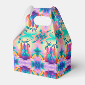 Kleurrijke peer bedankdoosjes (Achterkant)