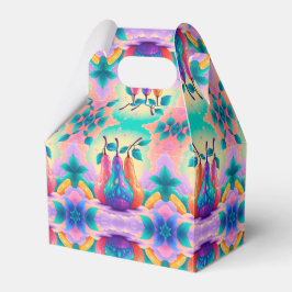 Kleurrijke peer bedankdoosjes