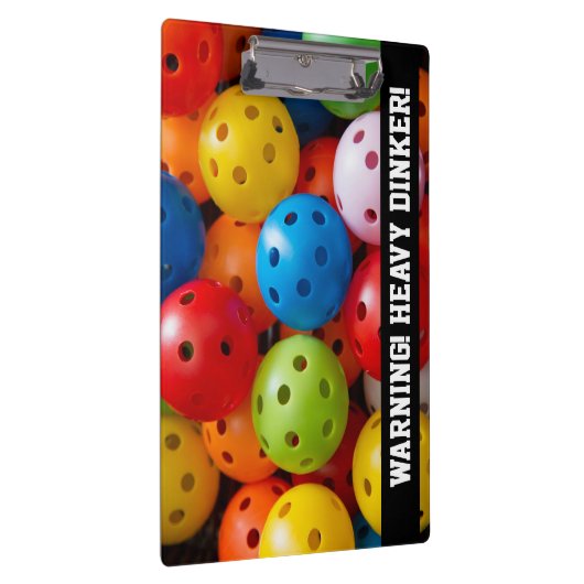 Kleurrijke pekelballen, aangepaste tekst klembord (Rechts)