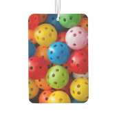 Kleurrijke pekelballen, aangepaste tekst luchtverfrisser (Achterkant)