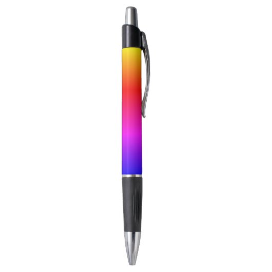 Kleurrijke pen regenboogkleuren (Achterkant (Verticaal))