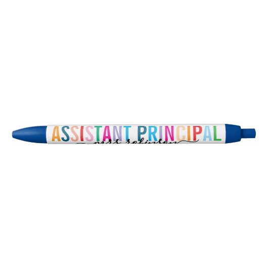 Kleurrijke pen voor assistent-directeur met eigen  (Voorkant)