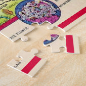 Kleurrijke Pennsylvania Briefkaart Kaart Legpuzzel (Zijkant)