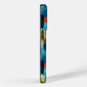 Kleurrijke Penseelstreek Blokken met Aangepaste Na Case-Mate iPhone Case (Achterkant / Rechts)