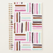 Kleurrijke penseelstreken Aangepast