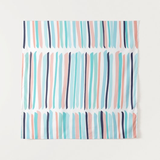 Kleurrijke penseelstreken:  krabbelen. wandkleed (Voorkant)