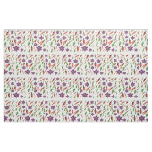 Kleurrijke pepers en bloesems stof (Fat Quarter)