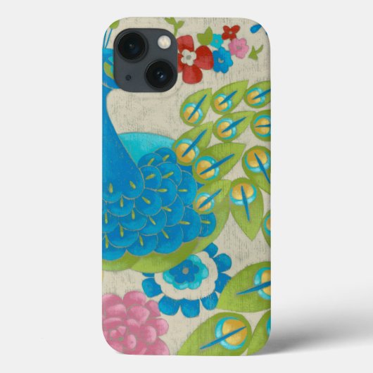 Kleurrijke percelen en bloemen Case-Mate iPhone case (Achterkant)