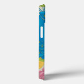 Kleurrijke percelen en bloemen Case-Mate iPhone case (Achterkant / Rechts)