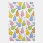 Kleurrijke peren fruit theedoek (Verticaal)