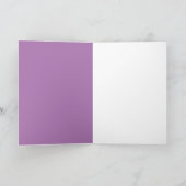 Kleurrijke, persoonlijk gepersonaliseerde tekst le kaart (Binnen)