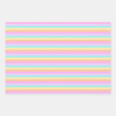 Kleurrijke persoonlijke naam inpakpapier vel (Voorkant 2)