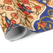  kleurrijke Perzische bloemkunst Cadeaupapier (Rol Hoek)