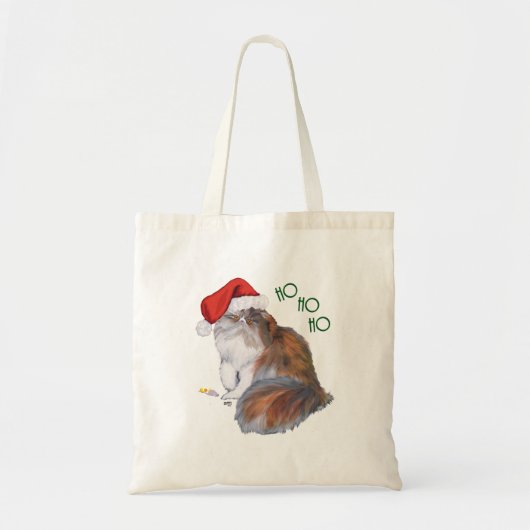 Kleurrijke Perzische Katten Kerstmis Tote Bag (Voorkant)
