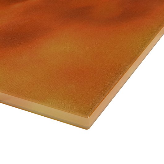 Kleurrijke Phoenix die tegen een vurige achtergron Snijplank (Hoek)