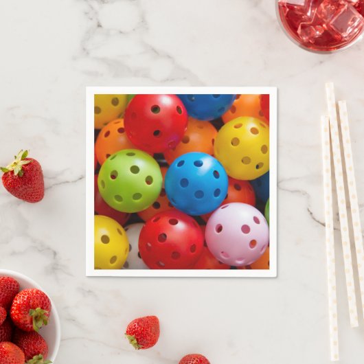 Kleurrijke picklebons servet (Insitu)