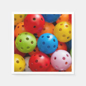 Kleurrijke picklebons servet (Voorkant)