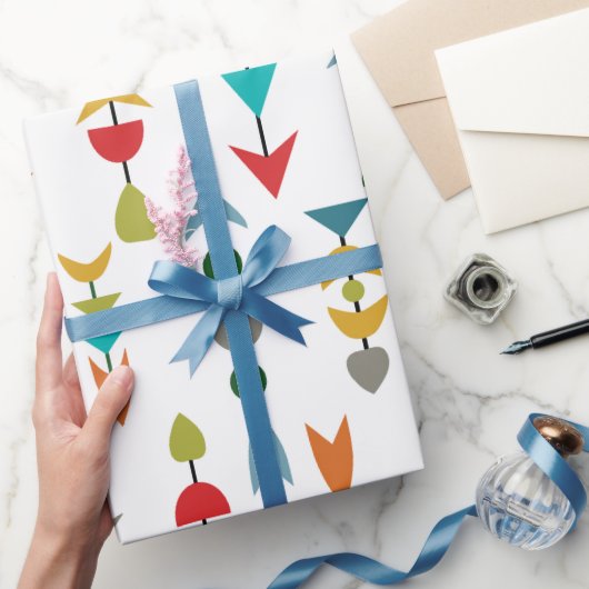 Kleurrijke pijlen cadeaupapier (Geschenken)