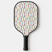 Kleurrijke Pijlen Pickleball Paddle (Achterkant)