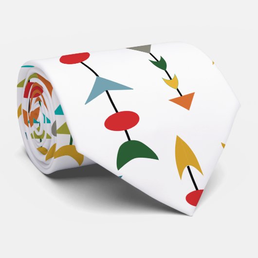 Kleurrijke pijlen Stropdas (Opgerold)