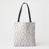 Kleurrijke pijlen tote bag (Voorkant)